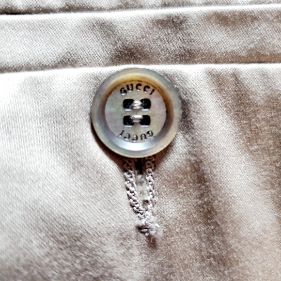 GUCCI vintage camel pleated wide leg trousers 🐝 - Picture 6 of 11